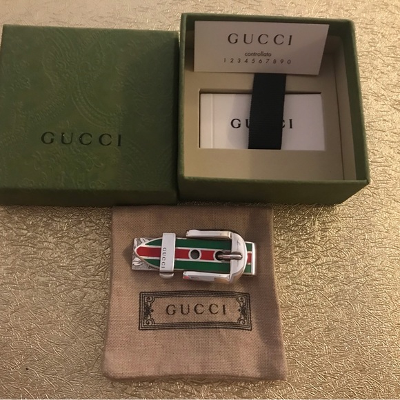 AUTHENTIC BNIB GUCCI MONEY/CARDS CLIP - Picture 3 of 10